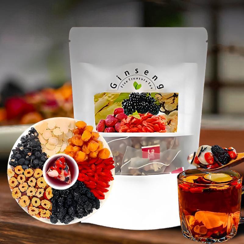 Thé aux cinq trésors de ginsen - Herbal Tea For Wellness avis et prix