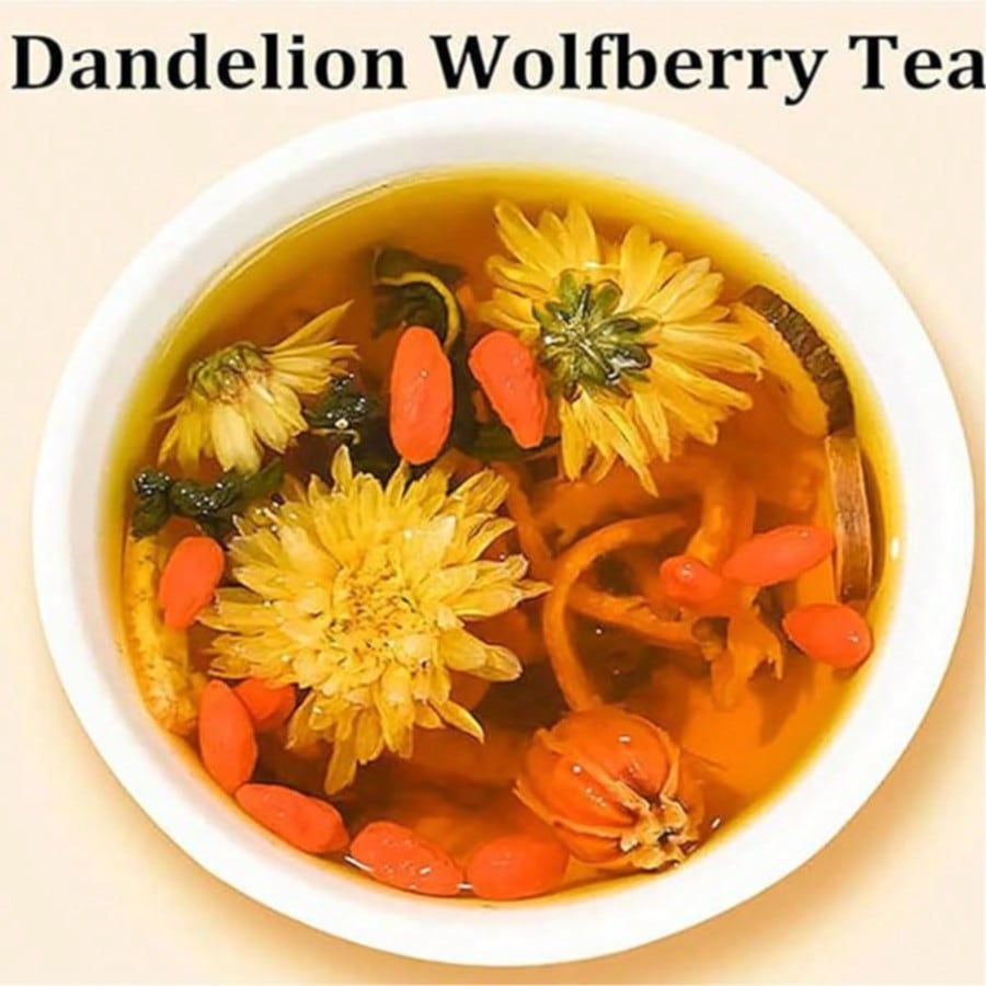 Tisane de Pissenlit et Goji -  - Herbal Tea For Wellness avis et prix